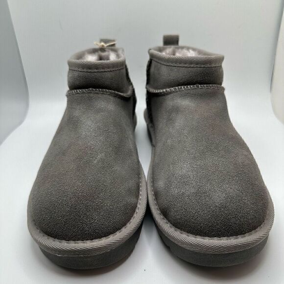 CUSHIONAIRE Women's pull on boot 7.5 GRAY - Picture 2 of 7